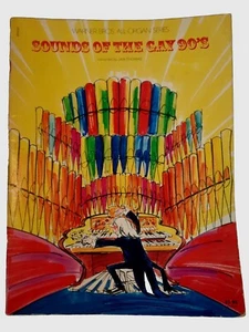 1977 Sounds of the Gay 90's Warner Bros Organs Piano Vocal Sheet Music Thomas VG - Picture 1 of 5