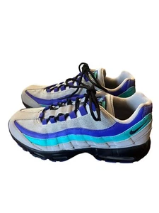 Nike Herren Air Max 95 OG aquaschwarz Indigo Burst Grape Schuhe Sneaker Größe 8,5 - Bild 1 von 6