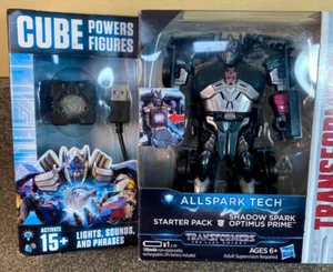 Transformers Allspark Tech Starter Pack Shadow Spark Optimus Prime - Imagen 1 de 12