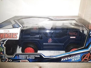 NEW Marvel Avengers Remote Controlled Avengers Jeep Black 27Mhz RC,NEW - Picture 1 of 1