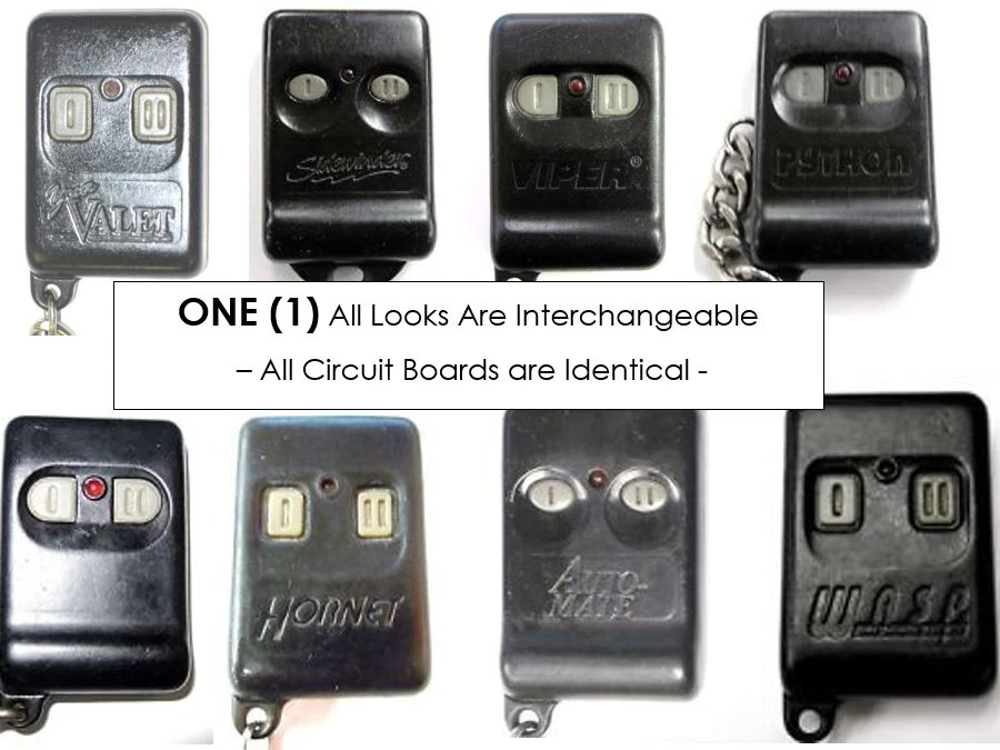 keyless remote entry Valet 519H 551R 552T 710T 711T  alarm transmitter key fob - Image 1 of 1