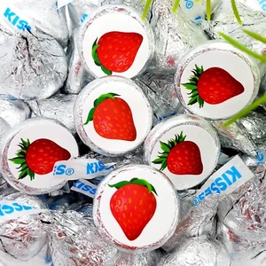 Pegatinas para dulces de fresa, 1er cumpleaños baby shower fiesta favores, 216 láminas - Imagen 1 de 2