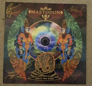 MASTODON - Crack the Skye - SIGNED AUTOGRAPHED Vinyl LP Record - Picture 1 of 1