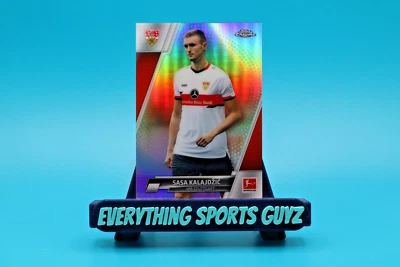 2021-22 Topps Chrome Bundesliga - #88 Sasa Kalajdzic Chrome Refractor - Image 1 of 2