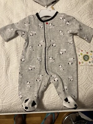 TRAJE LITTLE ME GRIS JASPEADO CON SOMBRERO A JUEGO CACHORRO PERROS NUEVO CON ETIQUETAS $16 Foto 1 de 4