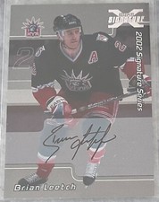 2002-03 Be A Player Hockey Signature Series Autograph #LBL Brian Leetch