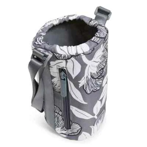 Vera Bradley Lighten Up Water Bottle Holder Crossbody Moon Shadow Meadow - Picture 1 of 10