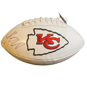 Kansas City Chiefs LeSean McCoy Firmado a Mano Equipo NFL Fútbol JSA  - Imagen 1 de 4