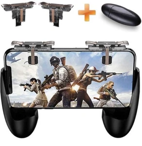 Mobile Phone Game Controller Keys Joystick Shoot & Aim Buttons For Android/iOS - Picture 1 of 7