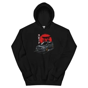 Rally sti JDM drift king turbo Unisex Hoodie - Picture 1 of 15