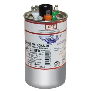 USA2240 55 + 5.0 MFD 370 or 440VAC 50-60 HZ # RA2000/37-44(556+505) - Picture 1 of 3