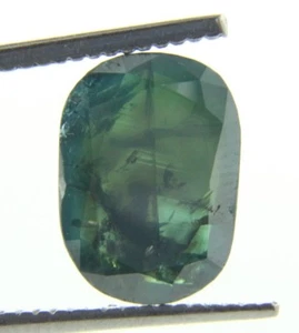 2.76Ct Real Big Blue Diamond Oval Shape Rose Cut Diamond 11.80x8.53x2.34MM - Picture 1 of 11