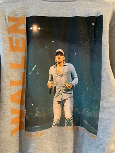 Morgan Wallen EAST RUTHERFORD 2024 CONCERT HOODIE SIZE M NWOT - Picture 1 of 4