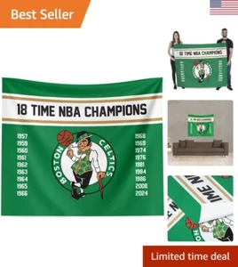NBA Boston Celtics , 34" x 40", Banners - Picture 1 of 7
