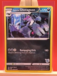 Galarian Obstagoon SWSH193 Ultra Rare Non Holo Promo Pokemon Card * New * - Picture 1 of 12