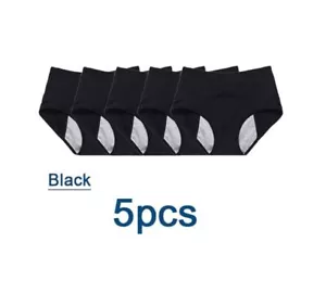 New 3pcs Menstrual or Incontinence Plus Size Leak Proof Mesh Panties Briefs High - Picture 1 of 14