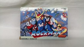 [Raro] Mega Man 2: Dr. Wily's Mystery NES Famicom Gioco CAPCOM A4182