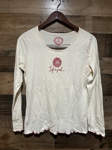 Life is Good Sleep Langarmshirt cremefarben Small Damen - Bild 1 von 1