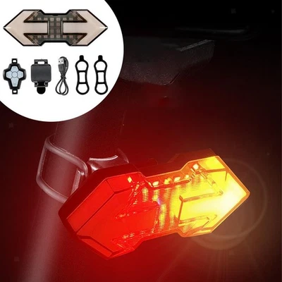 Light Accessories Portable Direction Lamp Waterproof Control Indicator Bike Turn - Image 1 of 4