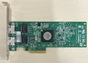 HP 458491-001 PCI-E Dual Port Gigabit Adapter Ref00139 - Afbeelding 1 van 4