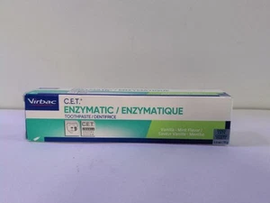 *2027-7-1* Virbac C.e.t. Enzymatic Toothpaste Eliminates Bad Breath By Removing - Picture 1 of 5