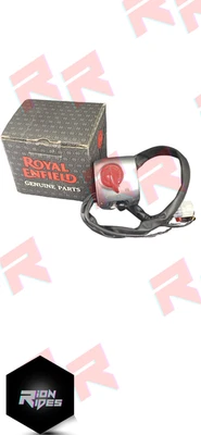 Cubo interruptor derecho plateado para Royal Enfield Super Meteor 650 OEM actualización genuina GT Foto 1 de 3
