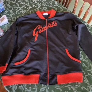 Vintage Mitchell & Ness San Francisco Giants Jacket 1984 All Star Game 5XL Track - Picture 1 of 9