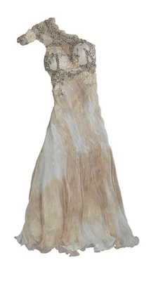 Extremely Rare Handmade Couture  Homecoming Wedding Dress Size 2-4 32-34B - Image 1 of 4