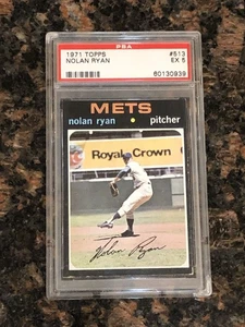 1971 Topps Nolan Ryan #513 Baseballkarte PSA 5 - Bild 1 von 2