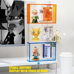 1 Stück Drehbares Acryl-Display: Magnetkarten- Und Figurenregale Für Sammler - Bild 1 von 9