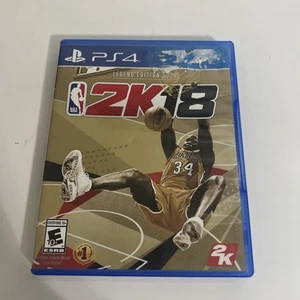 NBA 2K18 Legend Edition Gold Playstation 4 Tested  Disc And Manual Only - Picture 1 of 8