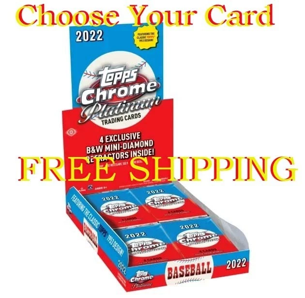 Topps 2022 cromo platino aniversario #251-500 refractores de radiocontrol y selección base elegir Foto 1 de 1
