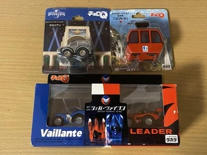 Takara Tomy ChoroQ Michel Vaillant DeLorean Gozaisho Seilbahn Set 3 Typen Neu - Bild 1 von 1