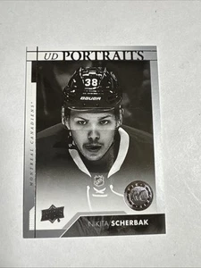 2017-18 Upper Deck UD Portraits P62 Nikita Scherbak Montreal Canadiens Rookie - Picture 1 of 6