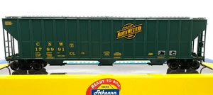 HO ATHEARN 73851 54' FMC COVERED HOPPER CHICAGO & NORTH WESTERN CNW # 178991 - Picture 1 of 2