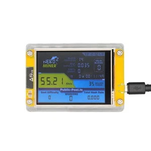 V2 Bitcoin Lottery Miner - 2.8" Display, 55K Hashrate, Unlimited SOLO, Low Power - Picture 1 of 7