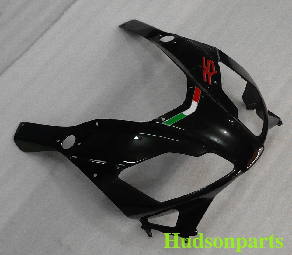Front Nose Upper Cowl Fairing For Aprilia RS125 2006-2011 RS 125 Glossy Black - Image 1 of 1