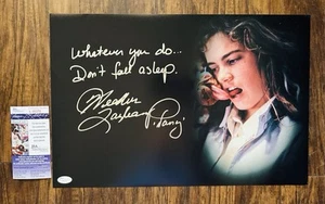 Heather Langenkamp Signed 12x18 Photo Nightmare On Elm Street JSA COA - Picture 1 of 3