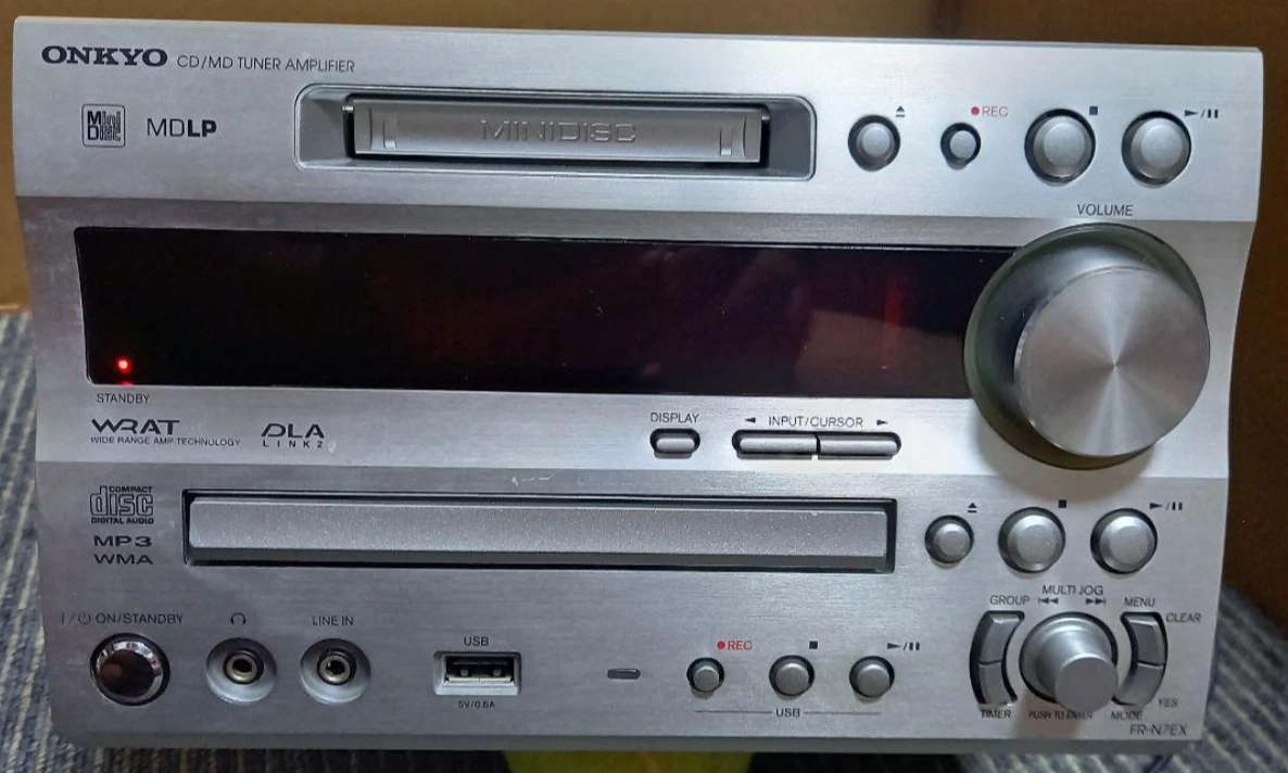 ONKYO FR-N7EX CD MD Recorder Compact Stereo System Perfect