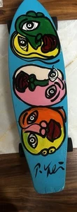 Peter Keil Folk Artist Skateboard Art - Picture 1 of 3