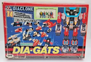 GIG DIACLONE DIA-GATS DIANAUTI DIECAST TAKARA VINTAGE 80 IN BOX - Picture 1 of 10