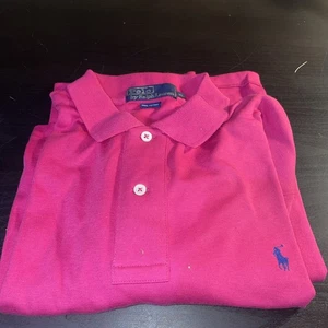 Polo Ralph Lauren Herren Poloshirt Größe (XL) Strick Custom Slim Fit Rosa - Bild 1 von 3