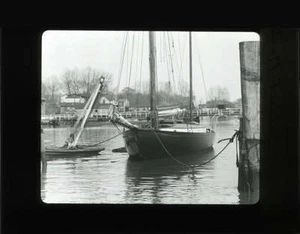 Lantern Slide c1910 The Harbor Study Collier F Martin Philadelphia Pictorialist - Picture 1 of 1
