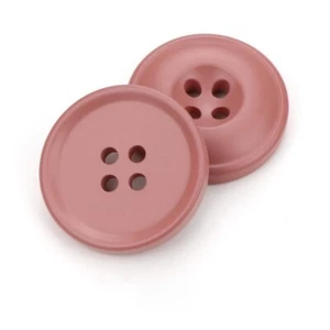 50pcs Round 4-Hole Resin Button Sewing Buttons Craft Cloth Decor DIY 15-30mm - Picture 1 of 15