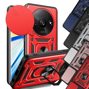 Outdoor Pancerne etui Xiaomi Redmi A3 Etui na telefon z ochroną aparatu Uchwyt pierścieniowy Case - Zdjęcie 1 z 48