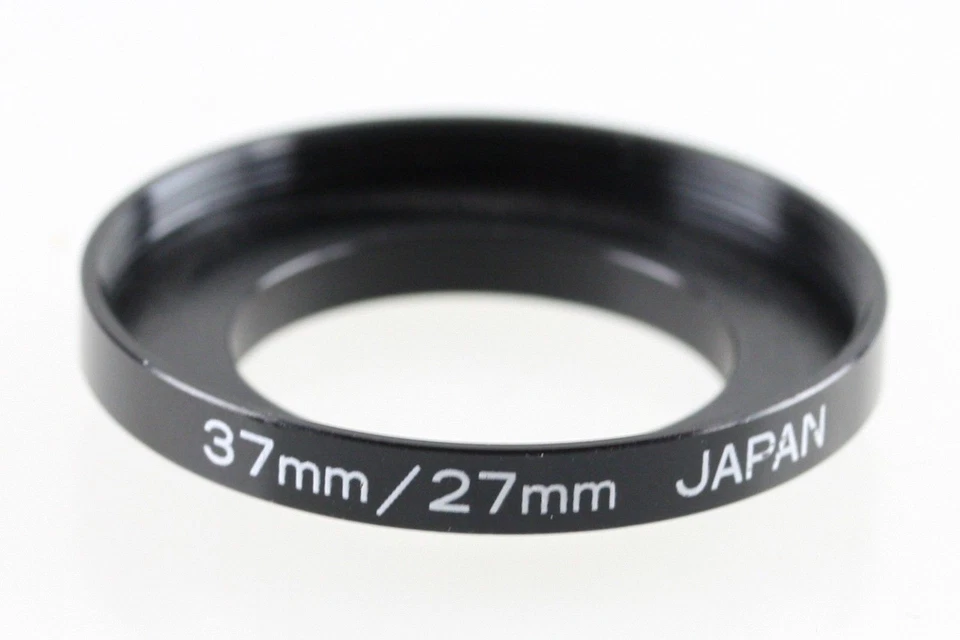 Camera 37mm Lens to 27mm Accessory Step Down Adapter Ring 37mm-27mm - Image 1 of 1