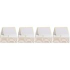 100 Blank Foldable Name Cards For Wedding Table Decoration