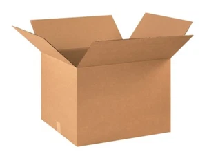 20x PACK! 20x20x15 Cardboard Boxes Packing Shipping Box Corrugated Carton - Picture 1 of 1