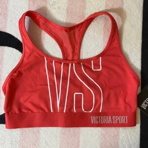 Victoria's Secret Sport Cosmic Coral White Player Racerback Mesh Sports Bra - M - Picture 1 of 6