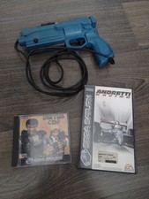 Sega saturn game lot virtua cop andretti racing and gun